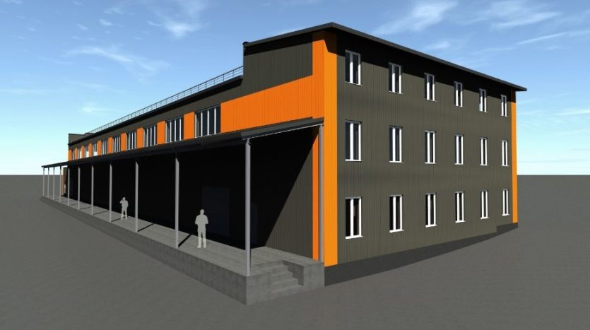 Rent - Warm warehouse, 1100 sq.m., Borispol
