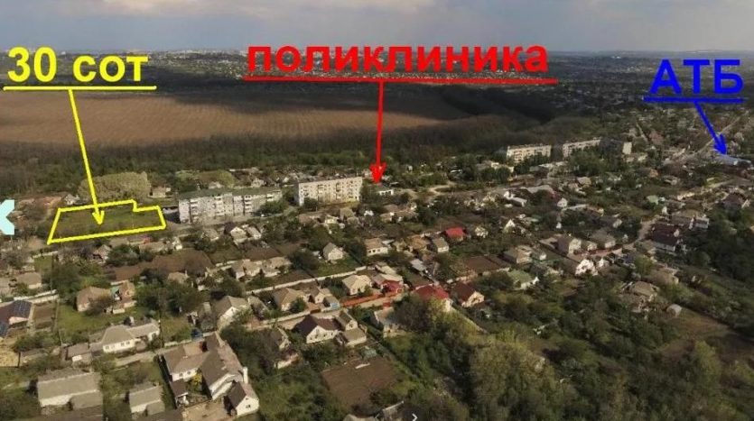 Sale - Land plot, 3000 sq.m., city of Dnipro