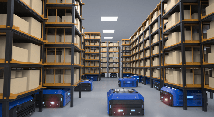 Warehouse robots: 5 cases of automation