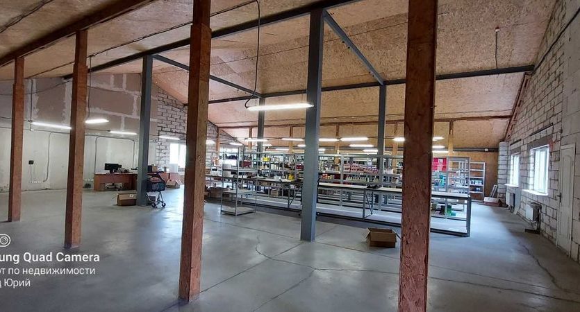 Rent - Warm warehouse, 1100 sq.m., Khotov - 17