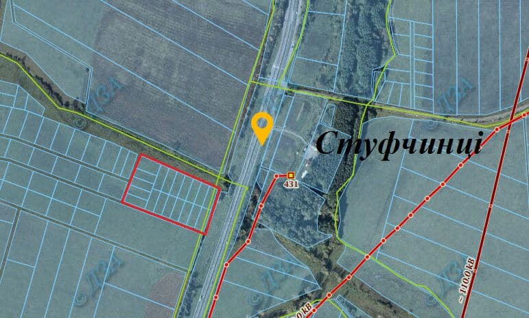 Sale land 20000 sq.m. Stufchyntsi village - 2
